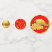 Golden Horn van Plenty op Red and White Confetti (Voorkanten)