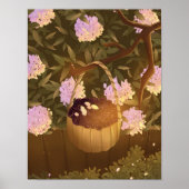 Golden Hour Blackberry Basket Poster (Voorkant)