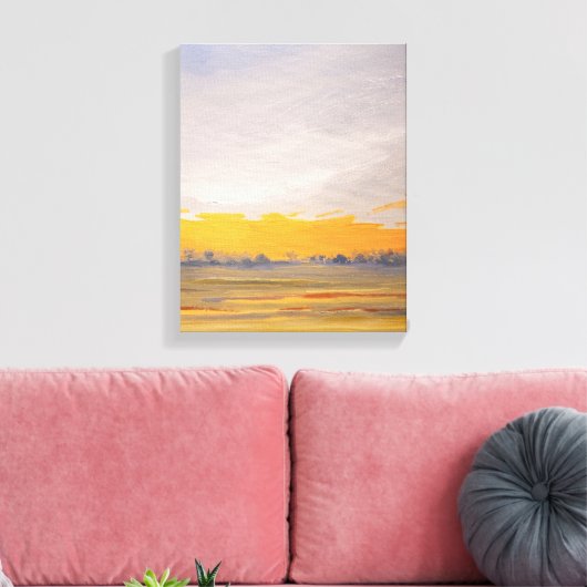Golden Hour - Canvas (Insitu (Woonkamer))
