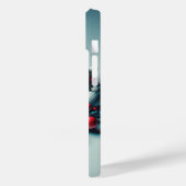 Golden Hour Cityscape Phone Case - Isometric 3D  (Achterkant / Links)