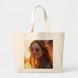 Golden Hour Elegance Grote Tote Bag