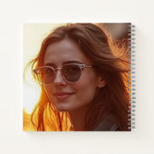 Golden Hour Elegance Notitieboek (Achterkant)