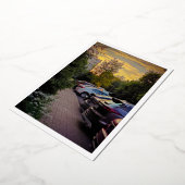 Golden Hour Folie Uitnodiging -  (Gedraaid)