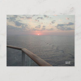 Golden Hour in het Zee Briefkaart