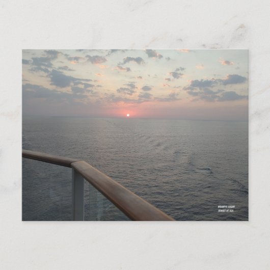 Golden Hour in het Zee Briefkaart (Voorkant)