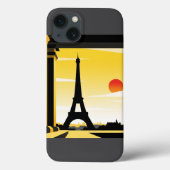 Golden Hour in Parijs Case-Mate iPhone Case (Achterkant)