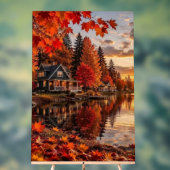Golden Hour Lakeside Cabin (Neutre)
