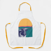 Golden Hour Longhorn Schort (Voorkant)