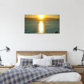 Golden Hour Sail Canvas Afdruk (Insitu (Slaapkamer))