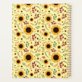 Golden Hour Sunflower | Large  Planner (Achterkant)