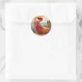 Golden Hours Ronde Sticker (Tas)