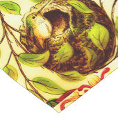 Golden Hummingbird Table Runner Korte Tafelloper (Hoek)