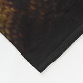 Golden Iguana Fleece Deken (Hoek)