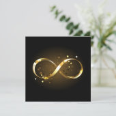 Golden Infinity-symbool Aankondiging (Staand voorkant)