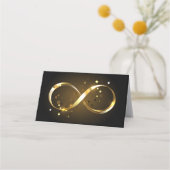 Golden Infinity-symbool Afsprakenkaart (Achterkant)