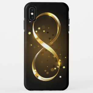 Golden Infinity-symbool iPhone XS Max Hoesje
