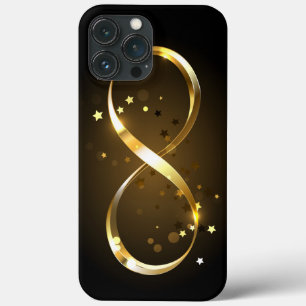 Golden Infinity-symbool iPhone 13 Pro Max Hoesje