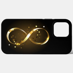 Golden Infinity-symbool iPhone 13 Pro Max Hoesje