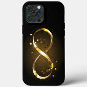 Golden Infinity-symbool Case-Mate iPhone Case (Achterkant)