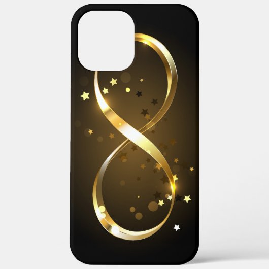 Golden Infinity-symbool Case-Mate iPhone Case (Achterkant)