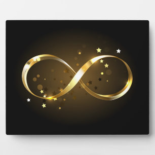 Golden Infinity-symbool Fotoplaat