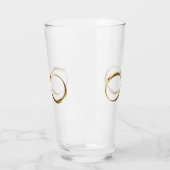 Golden Infinity-symbool Glas (Links)