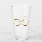 Golden Infinity-symbool Glas (Voorkant)