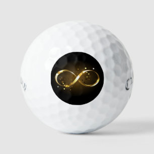 Golden Infinity-symbool Golfballen