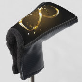 Golden Infinity-symbool Golfheadcover (3/4 voorkant)