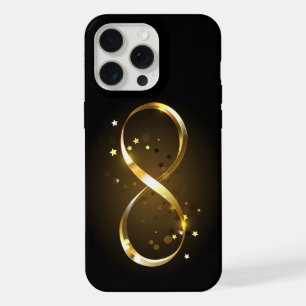Golden Infinity-symbool iPhone 15 Pro Max Hoesje