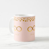 Golden Infinity-symbool Koffiemok (Voorkant links)