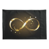 Golden Infinity-symbool Kussensloop (Achterkant-Rechts)