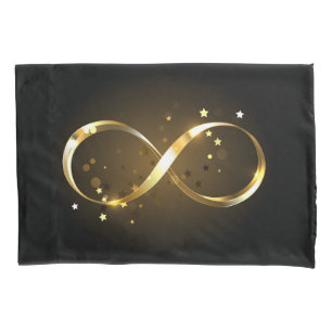Golden Infinity-symbool Kussensloop