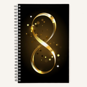 Golden Infinity-symbool Notitieboek
