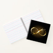 Golden Infinity-symbool Notitieboek (Binnen)