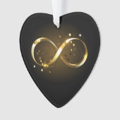 Golden Infinity-symbool Ornament (voorkant)