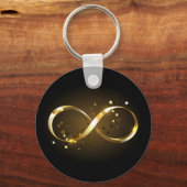 Golden Infinity-symbool Sleutelhanger (Achterkant)