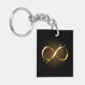 Golden Infinity-symbool Sleutelhanger (Voorkant Links)
