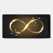 Golden Infinity-symbool Spandoek (Horizontaal)