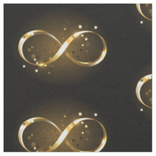 Golden Infinity-symbool Stof