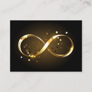 Golden Infinity-symbool Visitekaartje