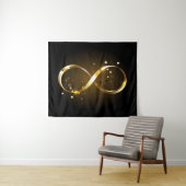 Golden Infinity-symbool Wandkleed (In Situ (horizontaal))