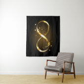 Golden Infinity-symbool Wandkleed (In situ)