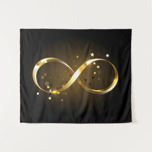 Golden Infinity-symbool Wandkleed