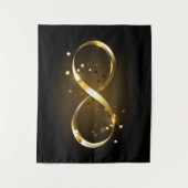 Golden Infinity-symbool Wandkleed (Voorkant)
