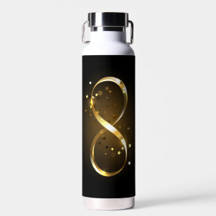 Golden Infinity-symbool Waterfles