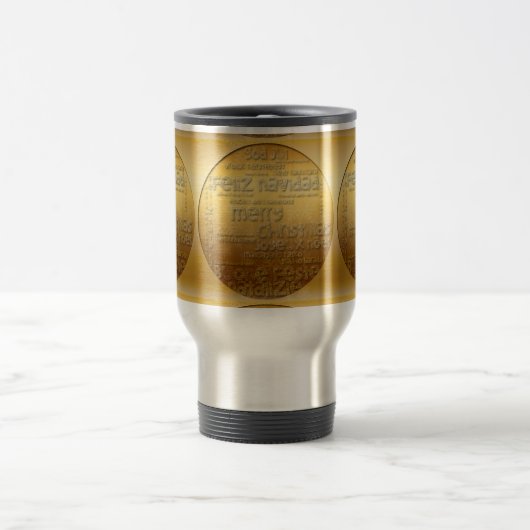 Golden International Noël Salutation Mug (Centre)