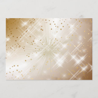 Golden Invitation Kaart