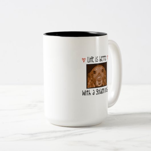 Golden Irish mok koffie (Voorkant rechts)