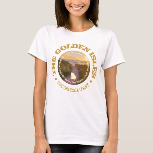 Golden Isles (C) T-shirt (Voorkant)